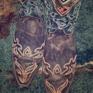 Dan Post full leather boots